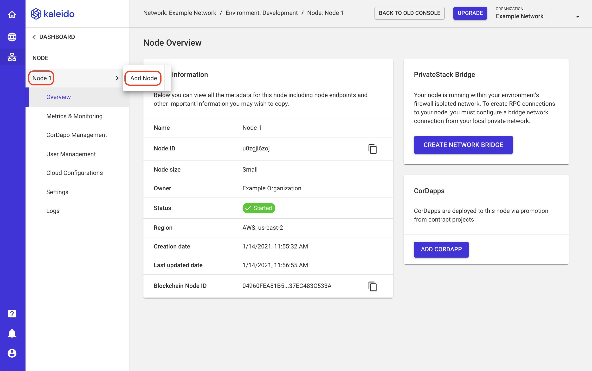 Add Second Node