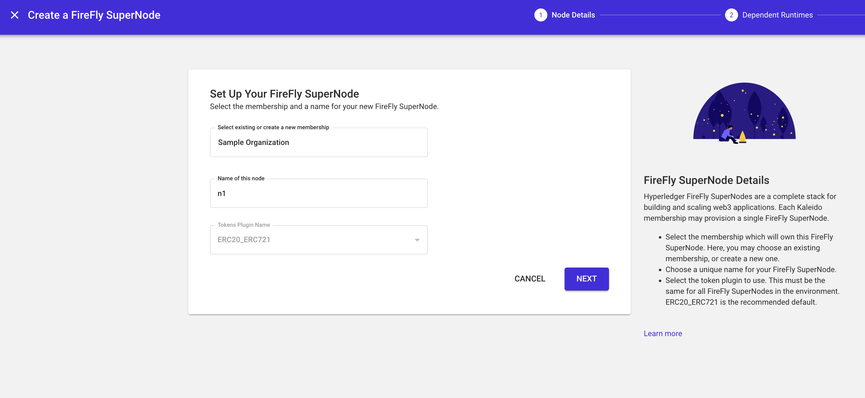 FireFly Create Nodes