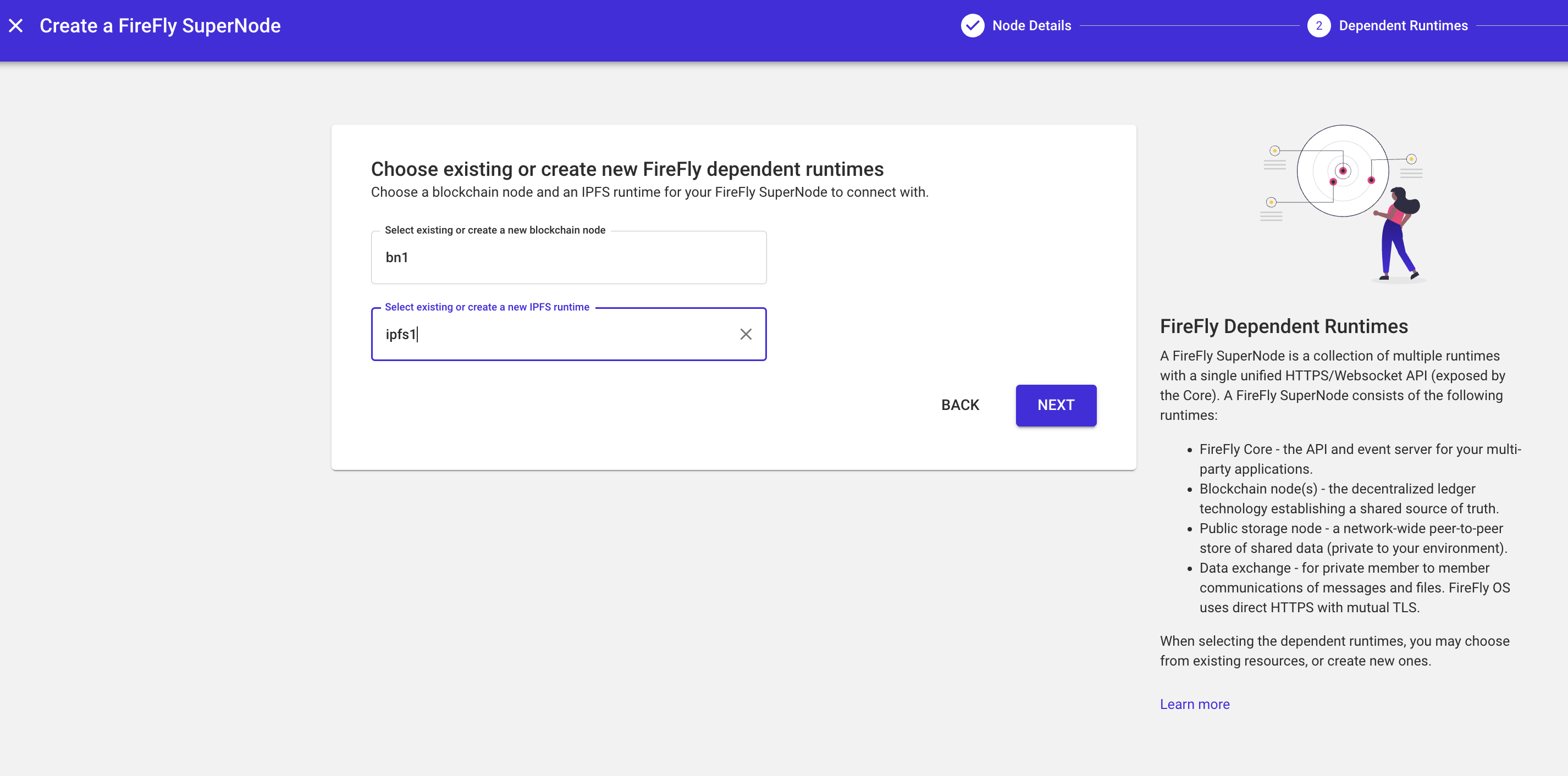 FireFly Create Runtimes