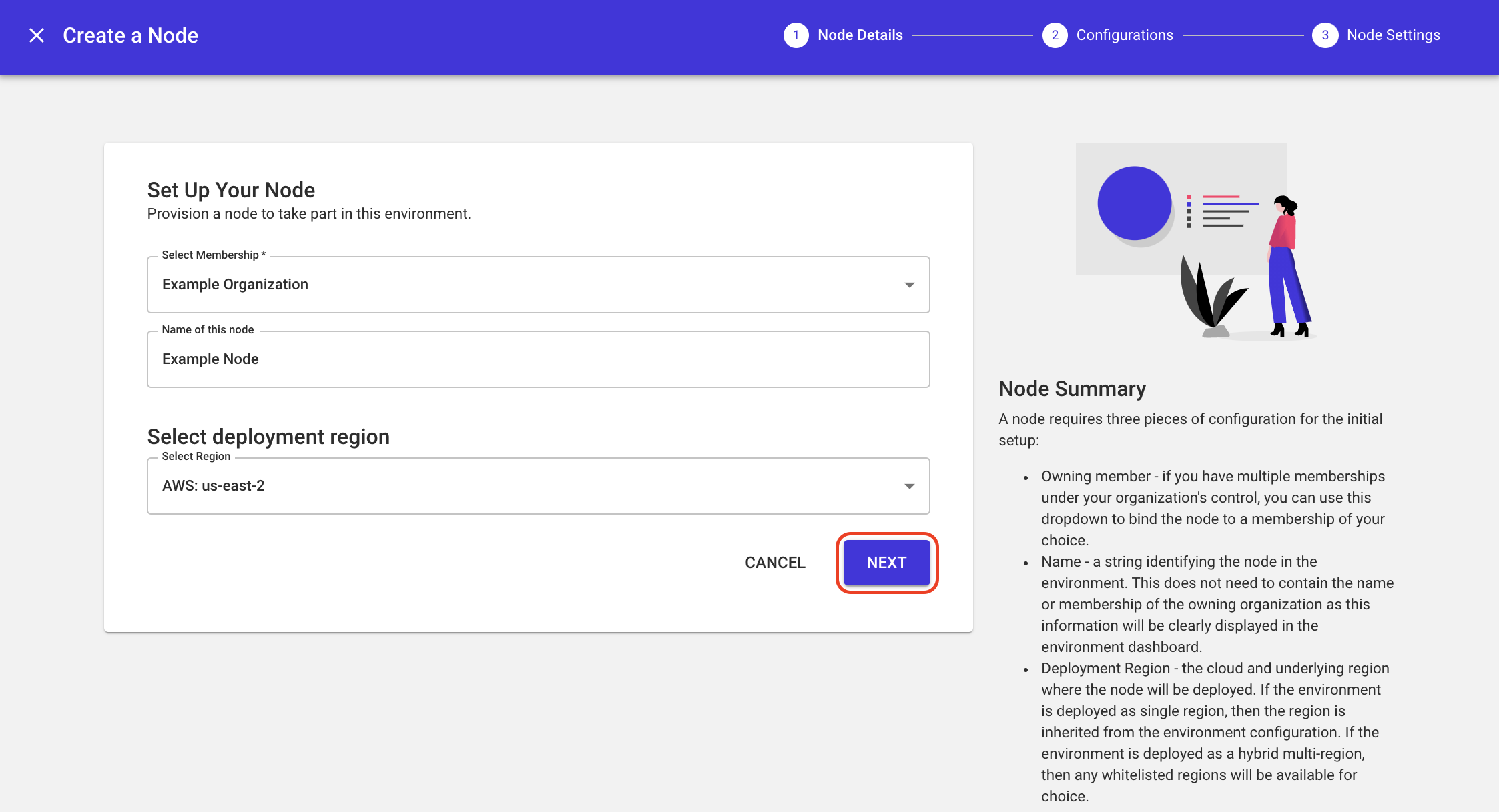 Node Creation Page 1