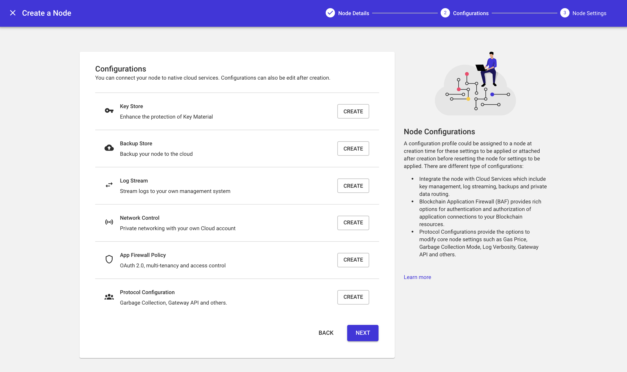 Node Creation Page 2