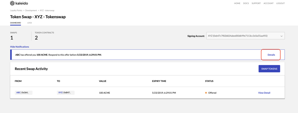 Token Swaps Walkthrough 08